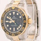 2016 PAPERS Rolex GMT-Master II BLACK Ceramic Two-Tone 18K Steel 40mm 116713 BOX