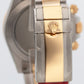 STICKERED PAPERS Rolex Daytona WHITE DIAMOND Two-Tone 18K Yellow Gold 116503 BOX