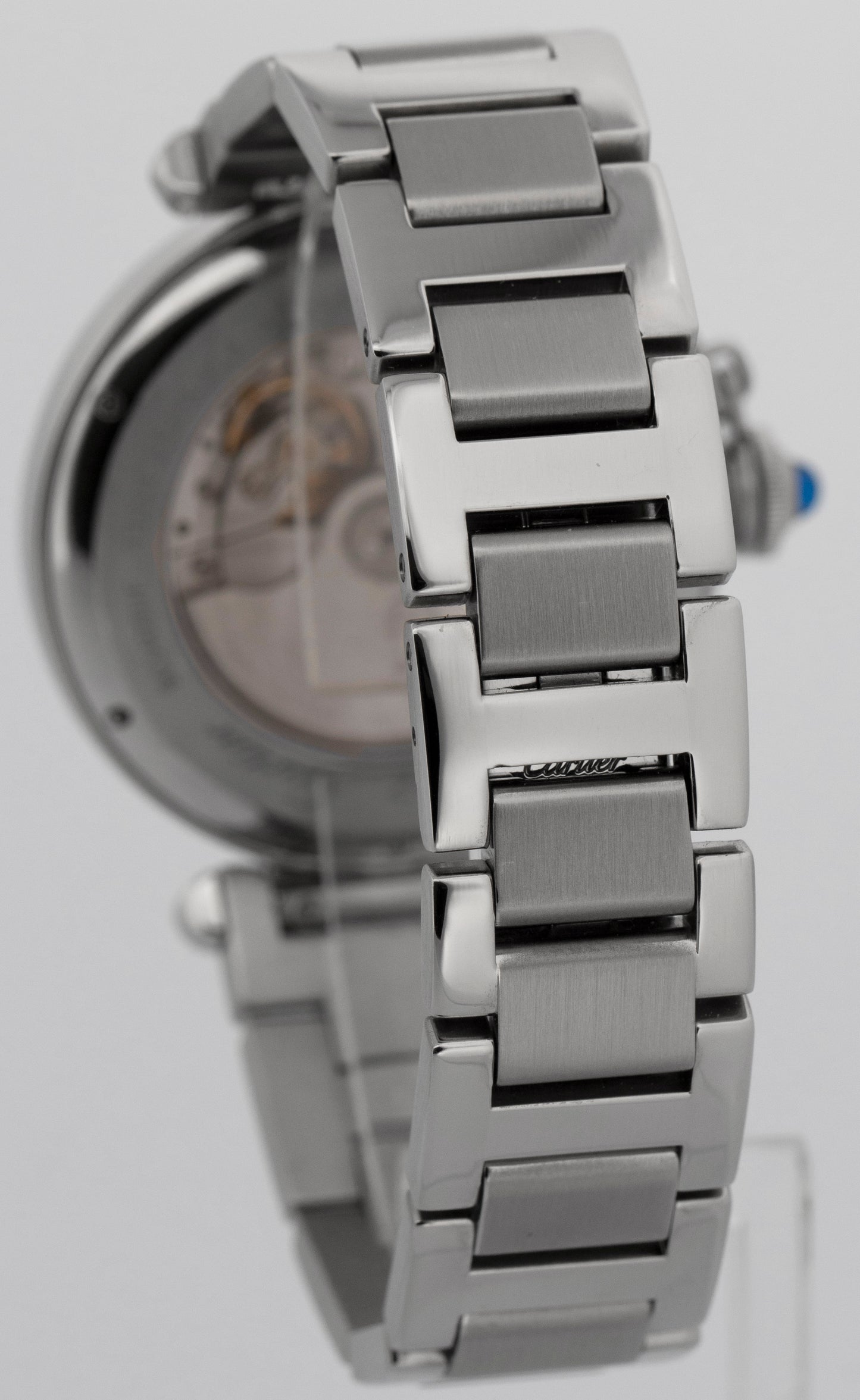 Cartier Pasha Stainless Steel Ivory 42mm 2730 / W31072M7 Automatic Watch