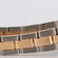 Ladies Rolex Oyster Perpetual 24mm ZEPHYR Two-Tone 18K Gold NO-HOLES Watch 76243
