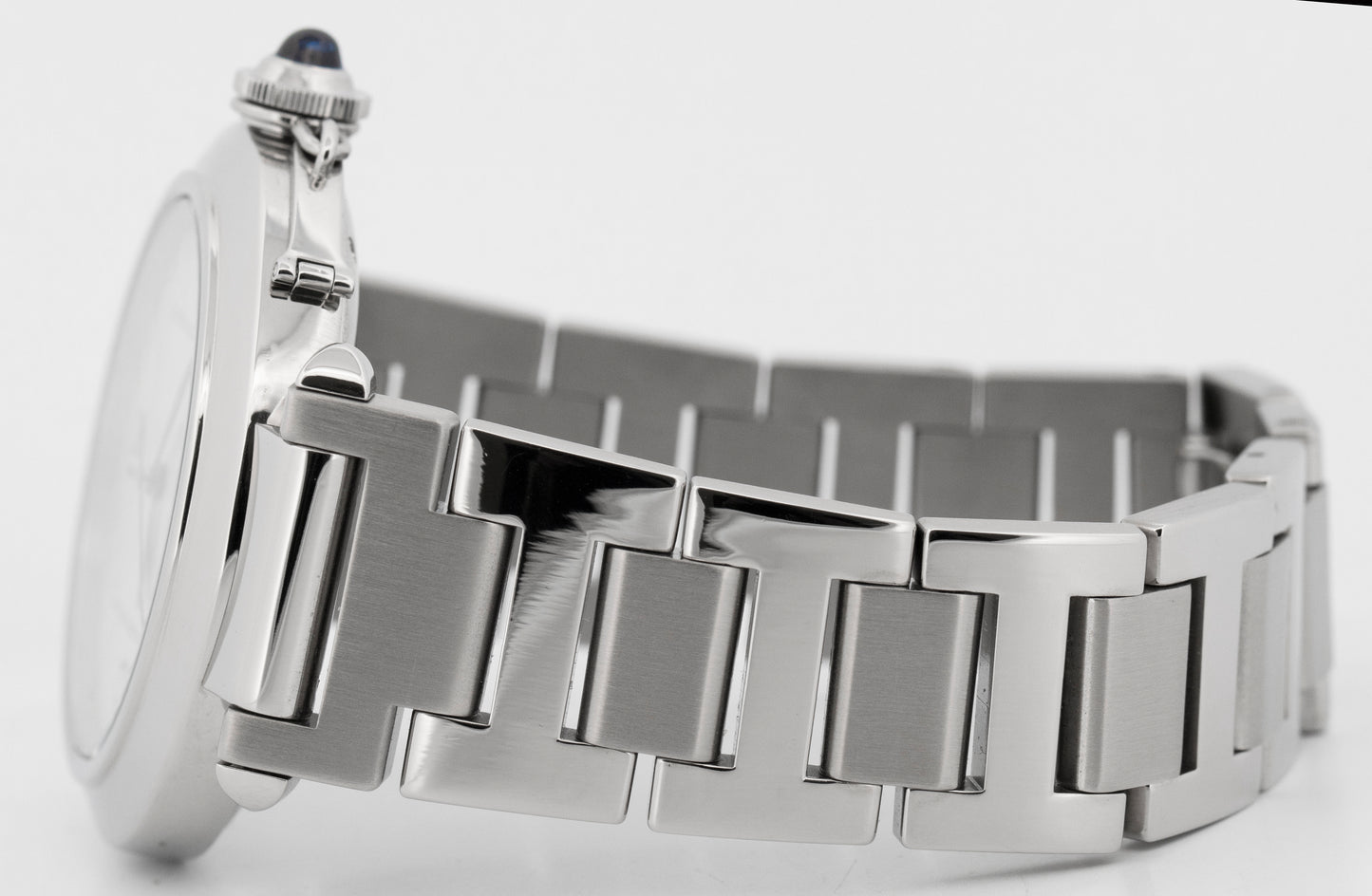 Cartier Pasha Stainless Steel Ivory 42mm 2730 / W31072M7 Automatic Watch