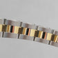 Ladies Rolex Oyster Perpetual 24mm ZEPHYR Two-Tone 18K Gold NO-HOLES Watch 76243