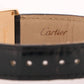 Ladies Cartier Tank Francaise 18k Gold 20mm Ivory Roman Quartz W5000256 2385