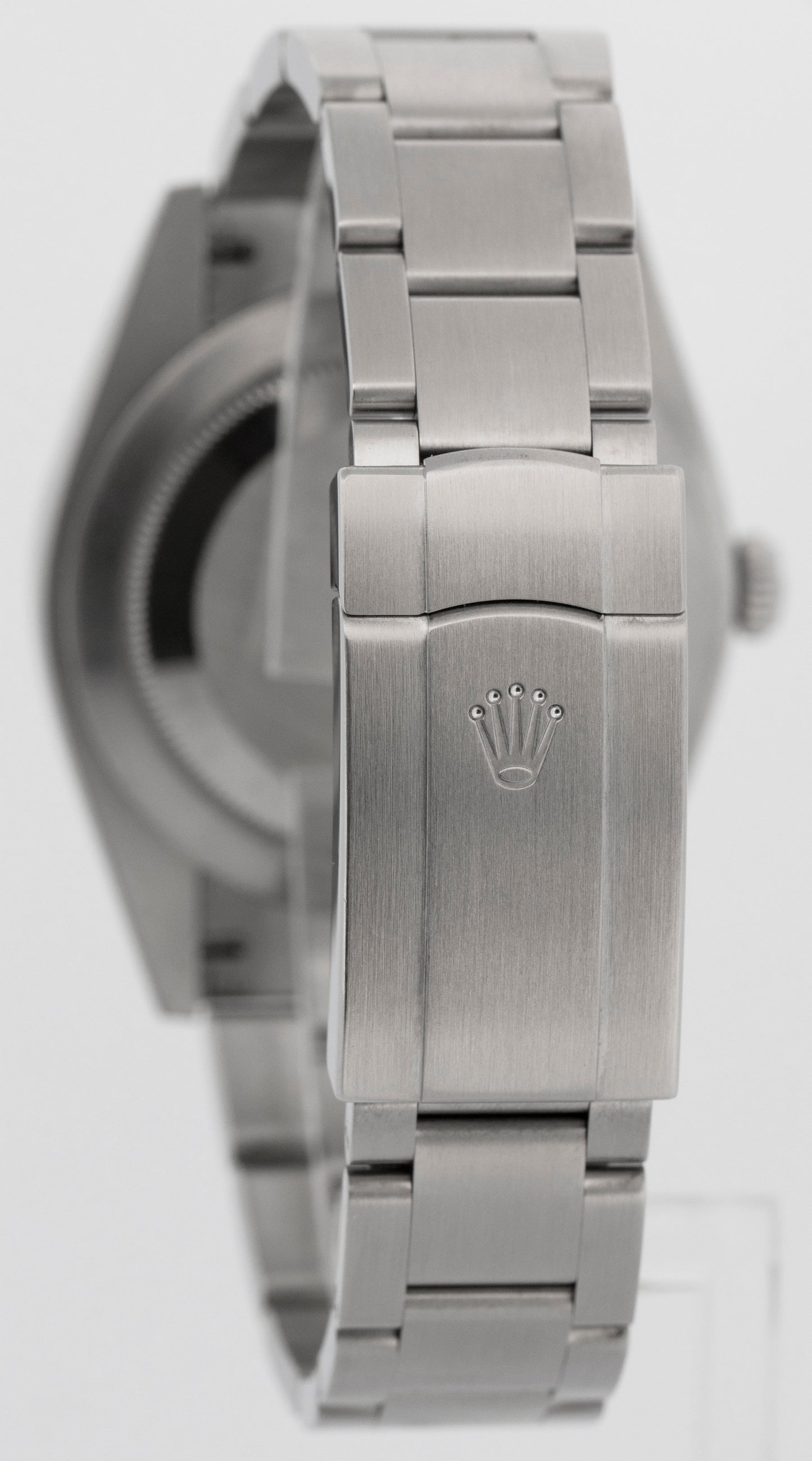 2023 PAPERS Rolex Oyster Perpetual 41mm GREEN Stainless Steel Watch 124300 BOX