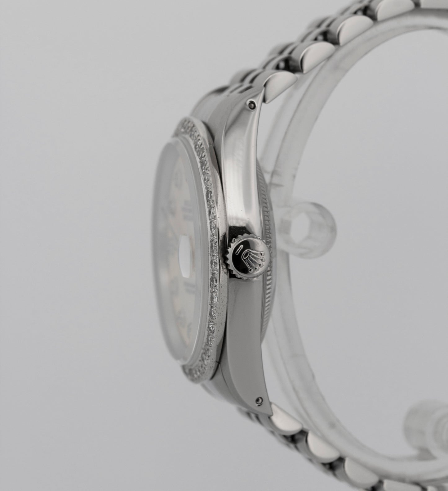 Rolex DateJust DIAMOND MOP Stainless Steel Jubilee 36mm 16234 Watch