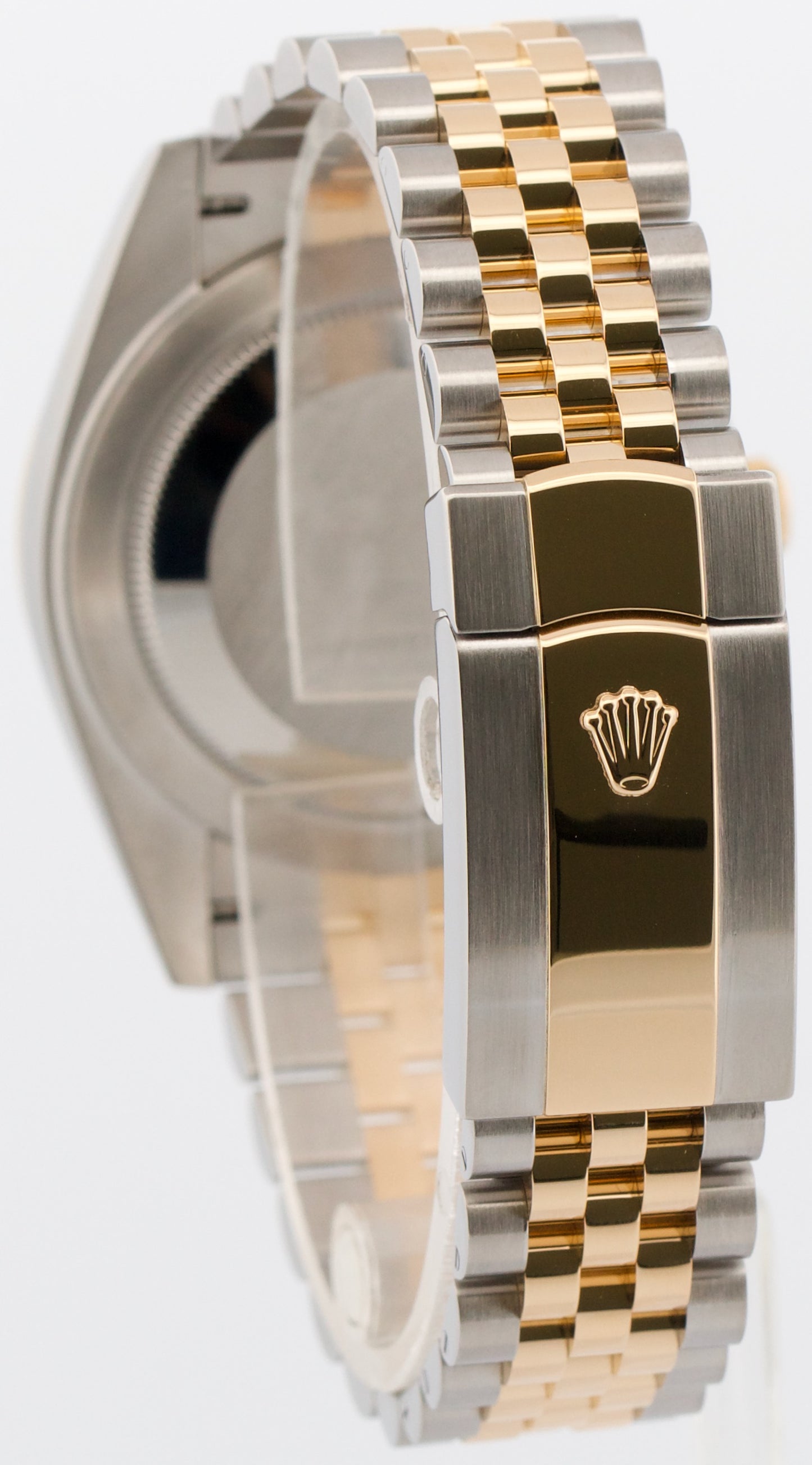 PAPERS Rolex DateJust 41 CHAMPAGNE 18K Gold Steel JUBILEE 41mm 126333 Watch BOX