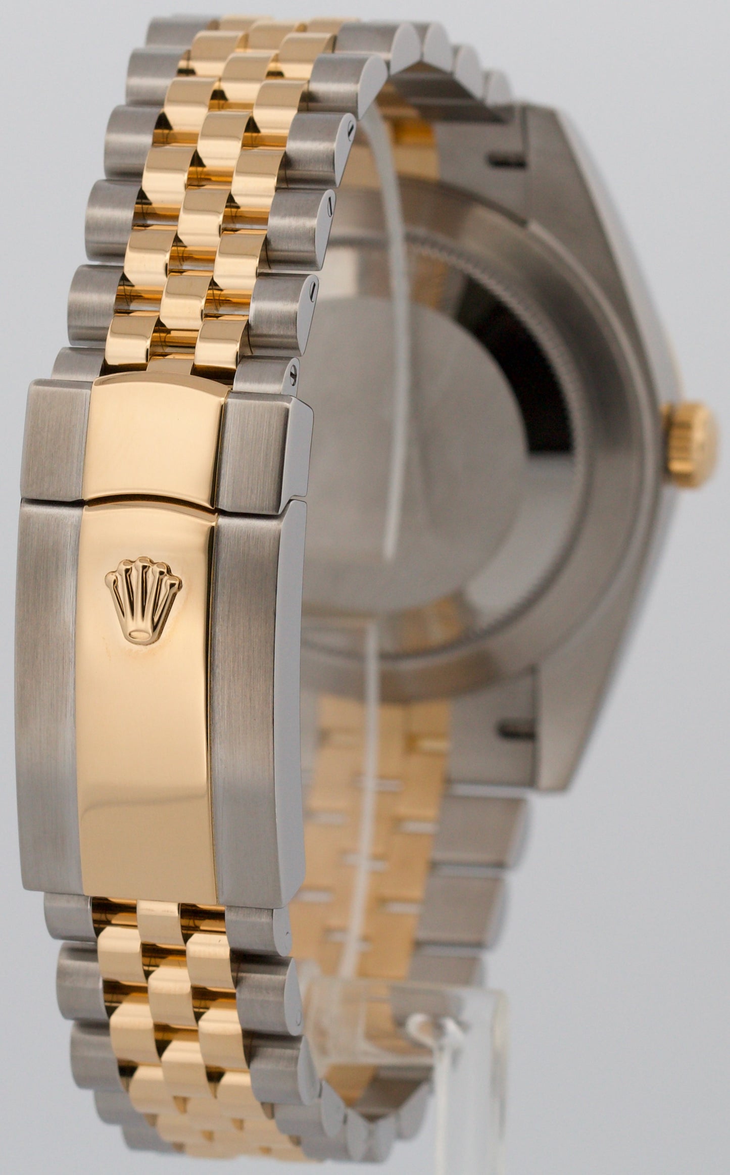 PAPERS Rolex DateJust 41 CHAMPAGNE 18K Gold Steel JUBILEE 41mm 126333 Watch BOX