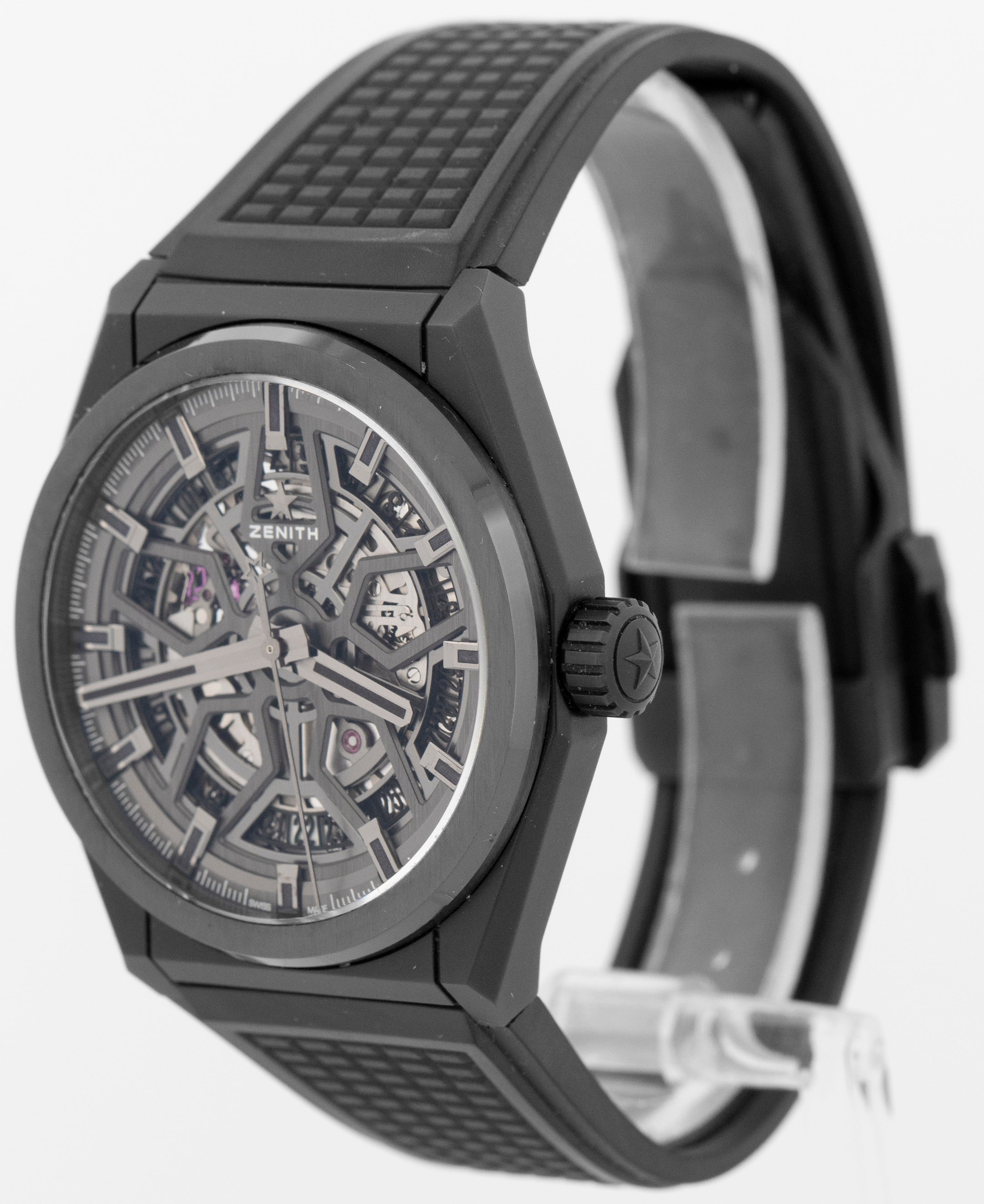 Zenith Defy Classic Black Ceramic 41mm Skeleton 49.9000.670/77