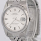Ladies Rolex DateJust SILVER 31mm Stainless Steel JUBILEE Automatic Watch 68240