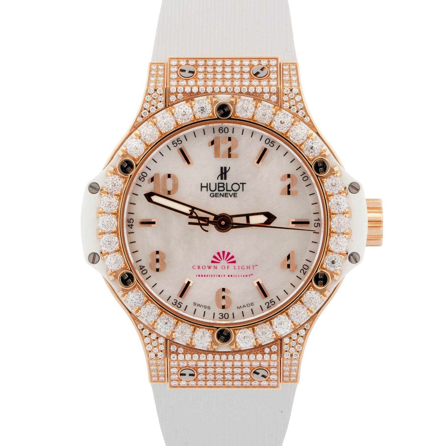 Hublot Big Bang Crown of Light DIAMOND Rose Gold 38mm 361.PE.2010.RW.1604.COL10