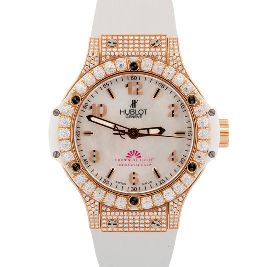 Hublot Big Bang Crown of Light DIAMOND Rose Gold 38mm 361.PE.2010.RW.1604.COL10