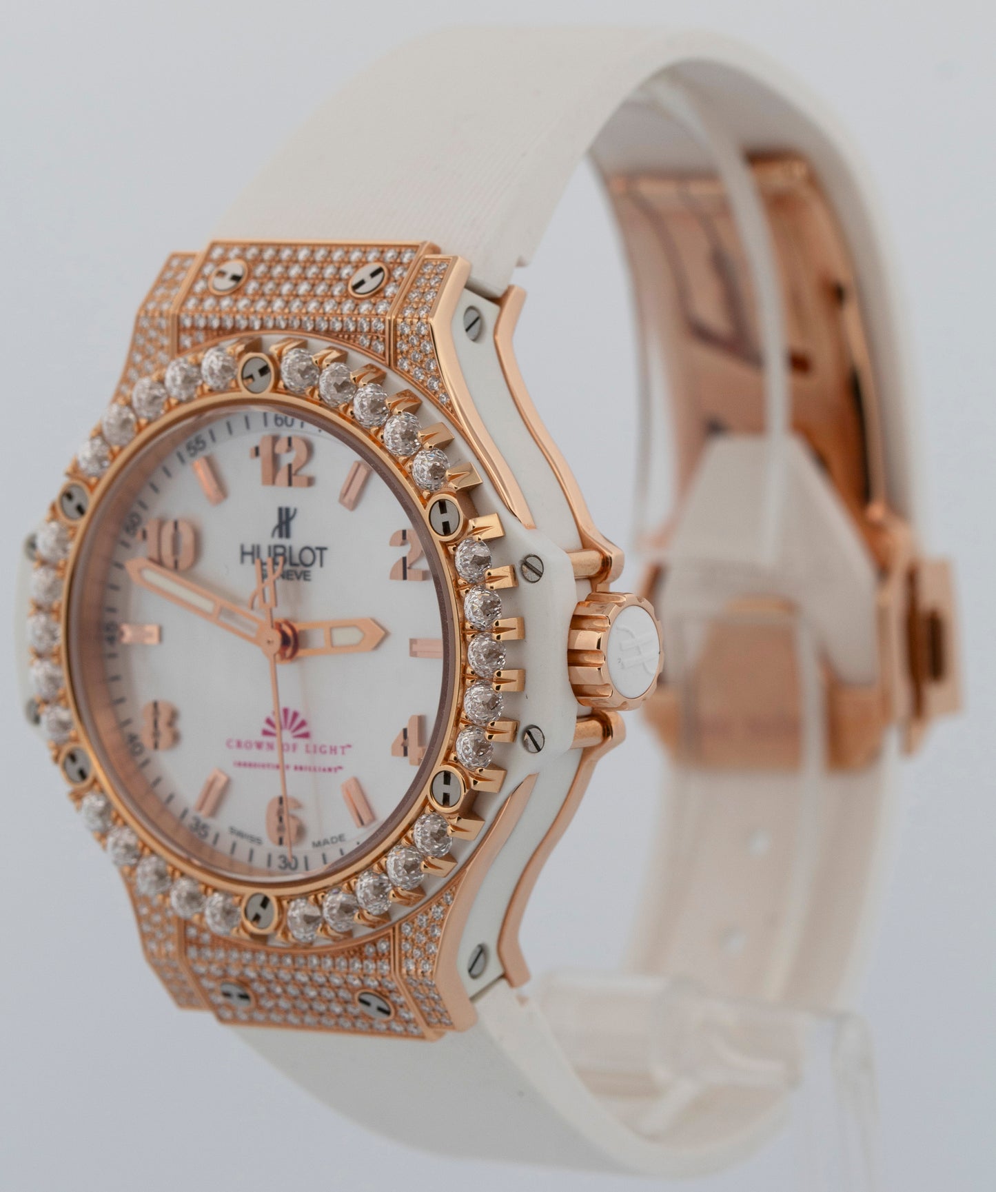 Hublot Big Bang Crown of Light DIAMOND Rose Gold 38mm 361.PE.2010.RW.1604.COL10