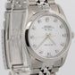 Rolex Air-King Precision MOP DIAMOND Stainless Steel 34mm JUBILEE Watch 14000