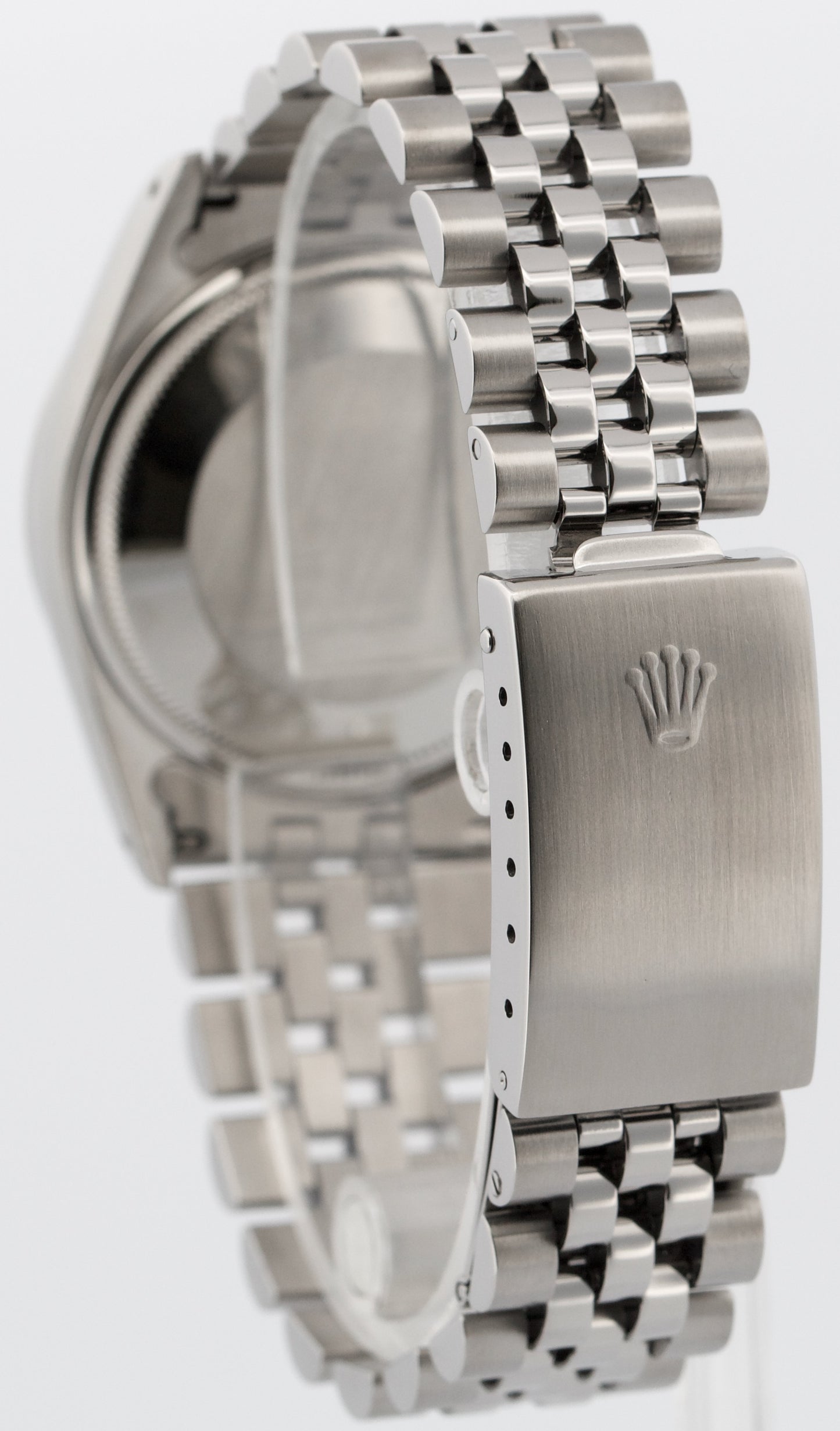 Rolex Air-King Precision MOP DIAMOND Stainless Steel 34mm JUBILEE Watch 14000