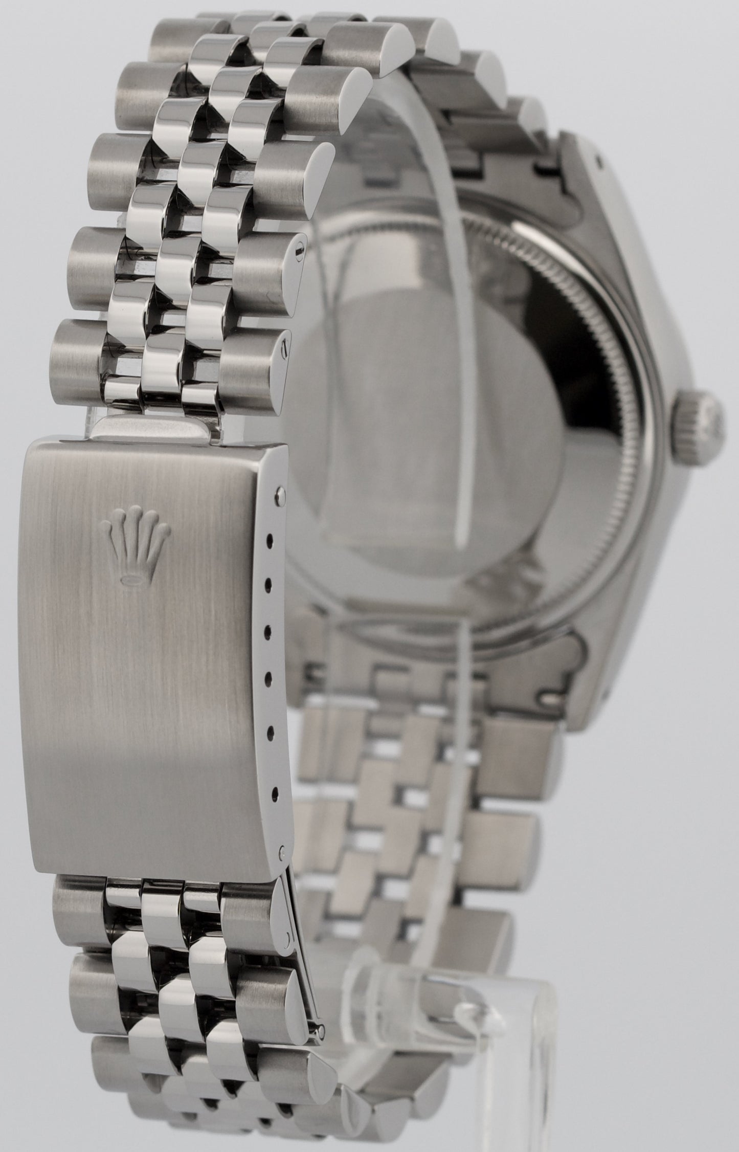 Rolex Air-King Precision MOP DIAMOND Stainless Steel 34mm JUBILEE Watch 14000