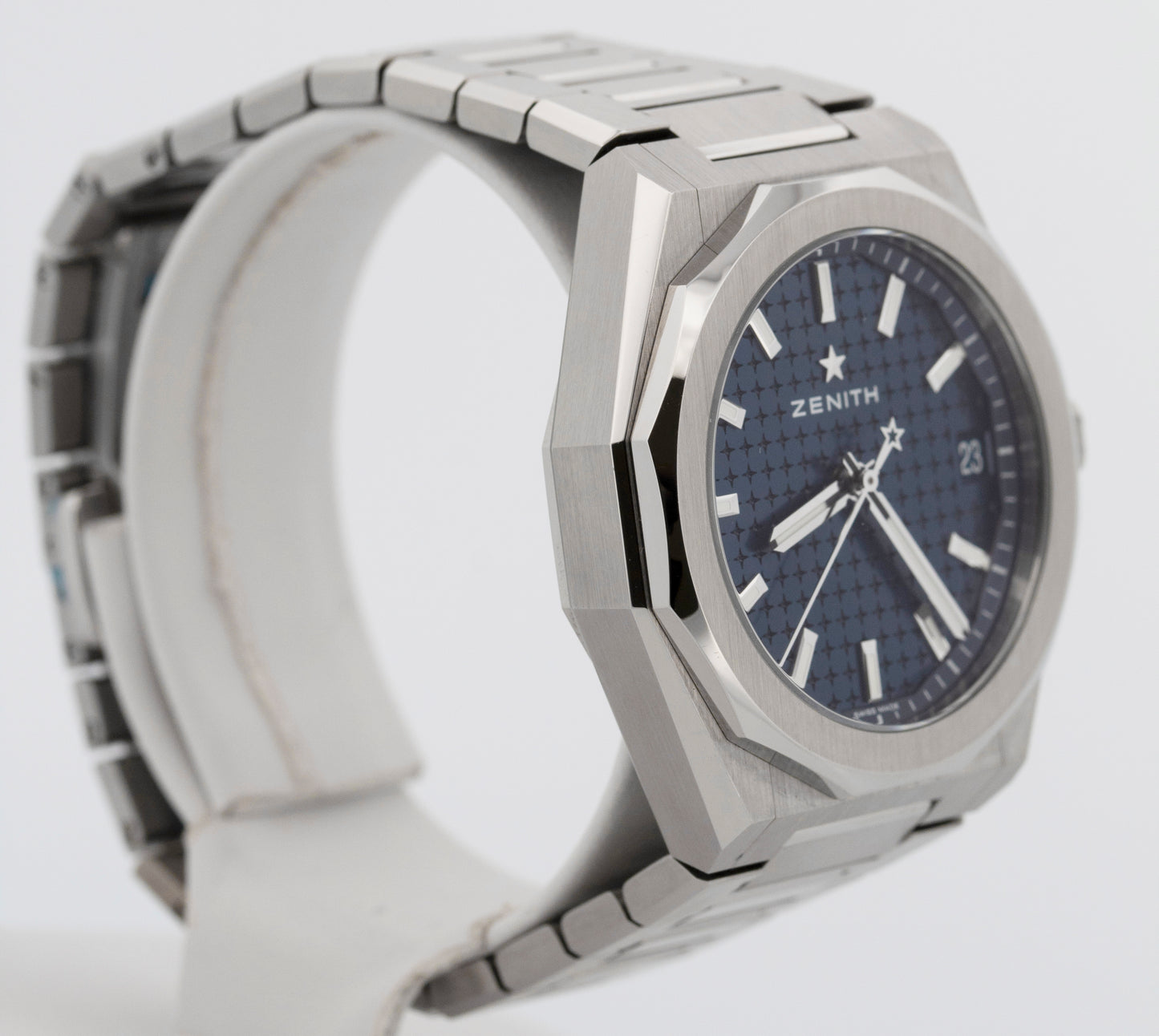 2024 PAPERS Zenith Defy Skyline BLUE Steel 36mm 03.9400.670/51.I001 Watch BOX