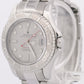 Rolex Yacht-Master Mid-Size PLATINUM Stainless Steel 35mm Oyster Watch 168622