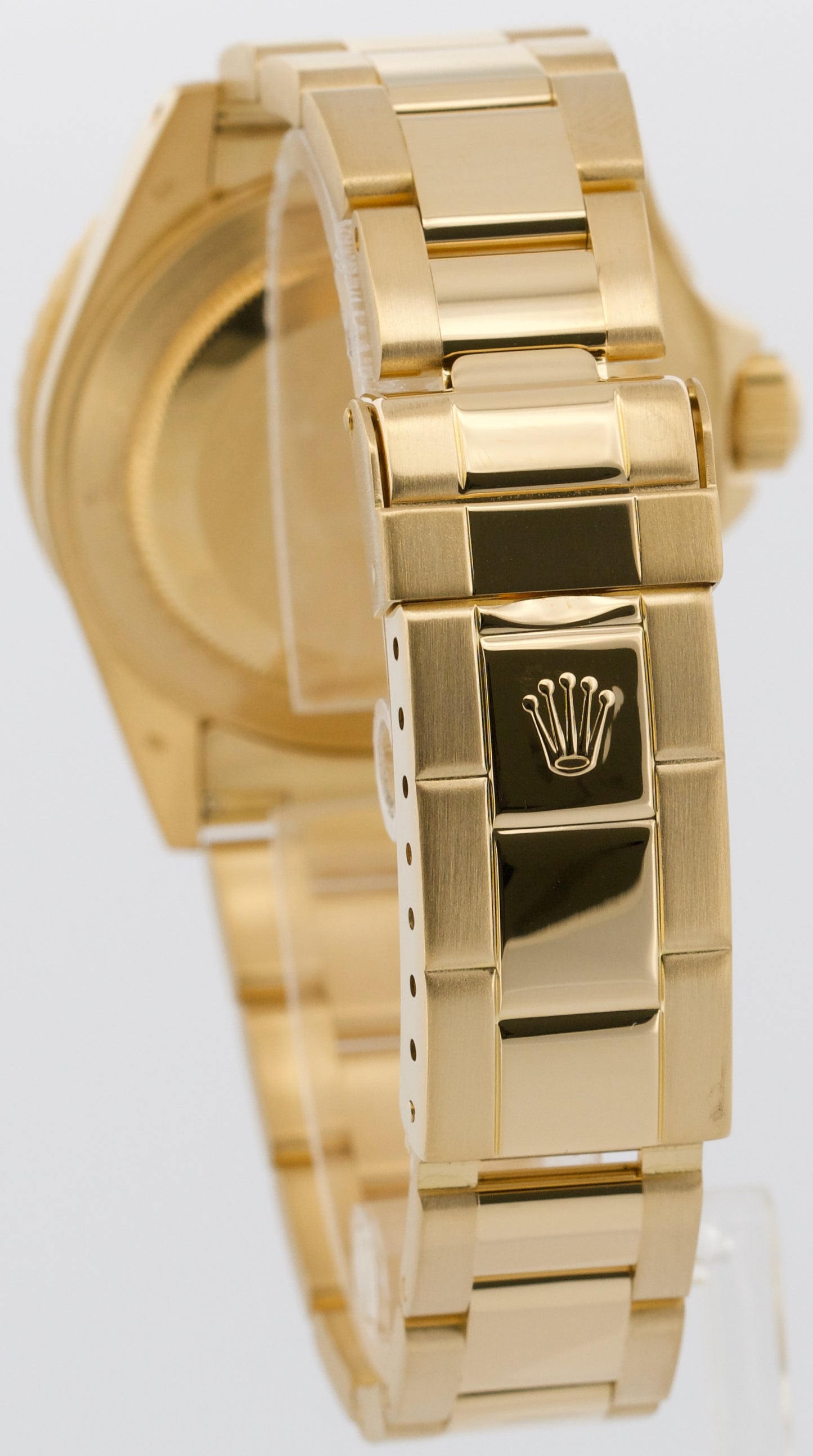 Rolex Submariner Date 18K Yellow Gold BLUE 40mm Oyster Automatic 16618 Watch