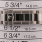 Rolex Yacht-Master Mid-Size PLATINUM Stainless Steel 35mm Oyster Watch 168622