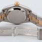 PAPERS Rolex Oyster Perpetual 24mm Two-Tone Champagne 18K Gold Watch 67243 BOX