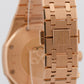 Audemars Piguet Royal Oak Chronograph CHOCOLATE Brown 18K Rose Gold 41mm 26331OR