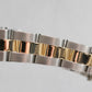 PAPERS Rolex Oyster Perpetual 24mm Two-Tone Champagne 18K Gold Watch 67243 BOX