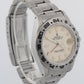 Rolex Explorer II CREAM WHITE PATINA Stainless Steel 40mm 16550 Date GMT Watch