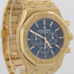 PAPERS Audemars Piguet Royal Oak Chrono 41mm BLUE 18K 26320BA.OO.1220BA.02 BOX