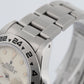 Rolex Explorer II CREAM WHITE PATINA Stainless Steel 40mm 16550 Date GMT Watch