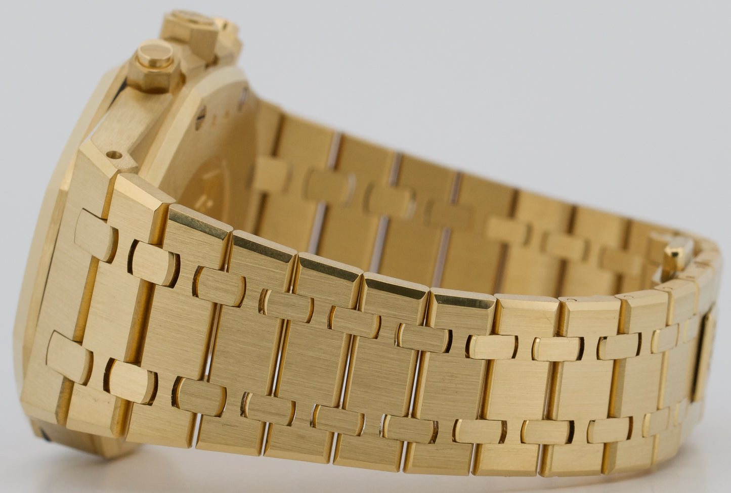 PAPERS Audemars Piguet Royal Oak Chrono 41mm BLUE 18K 26320BA.OO.1220BA.02 BOX