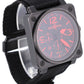 Bell & Ross PAPERS BR 01-94 Red Chronograph Aviation Steel 46mm Watch BOX