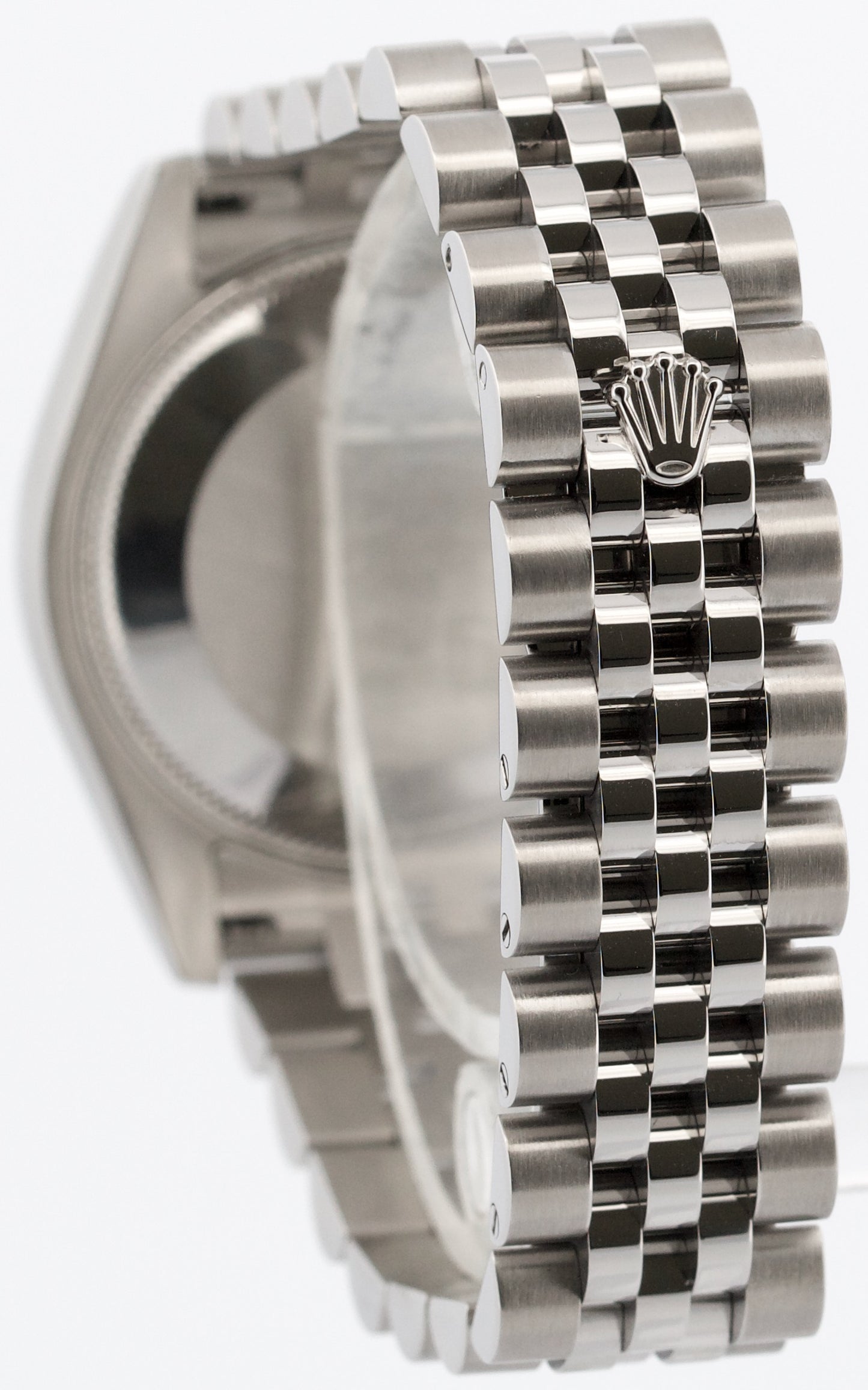 Ladies Rolex DateJust 31mm FACTORY METEORITE DIAMOND 18K Steel JUBILEE 178274