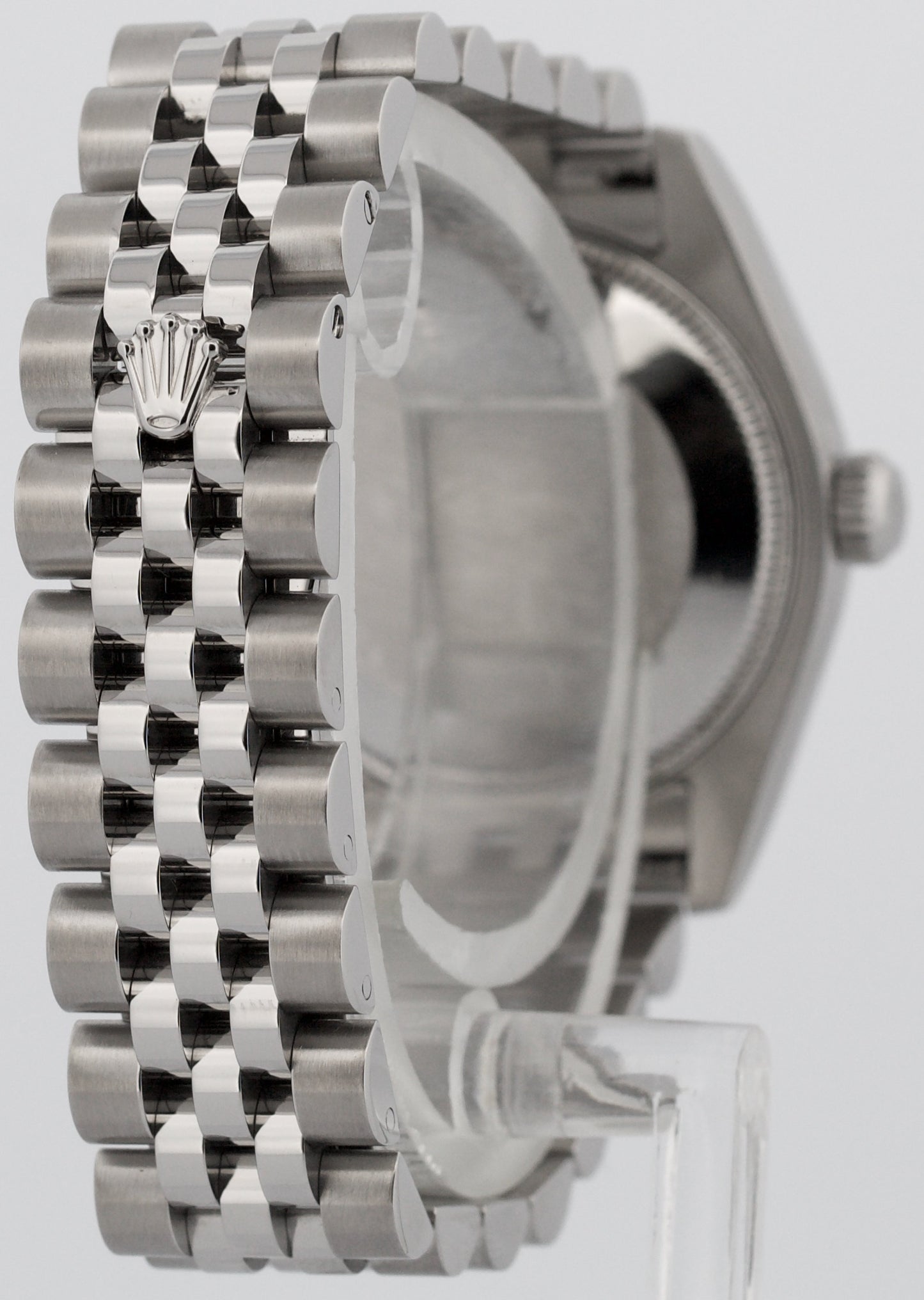 Ladies Rolex DateJust 31mm FACTORY METEORITE DIAMOND 18K Steel JUBILEE 178274