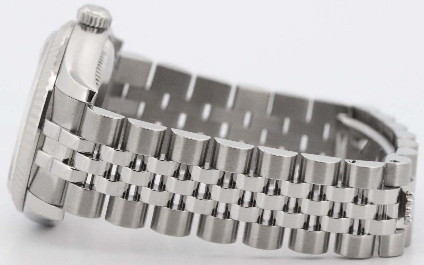 Ladies Rolex DateJust 31mm FACTORY METEORITE DIAMOND 18K Steel JUBILEE 178274