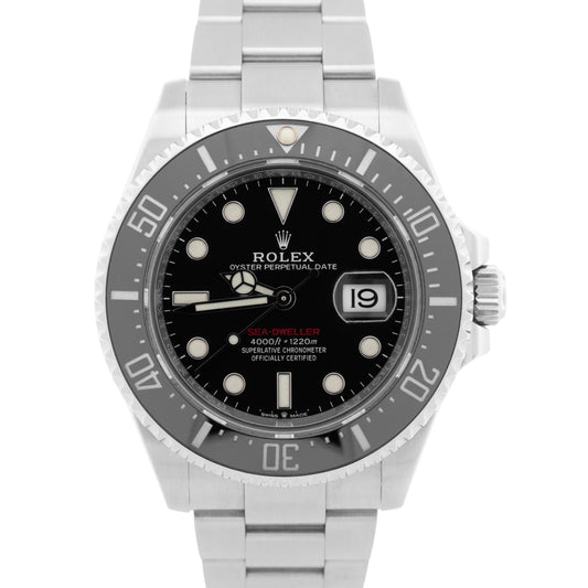 MINT NEW PAPERS Rolex Sea-Dweller Mark II 50th-Anniversary Red 43mm 126600 BOX
