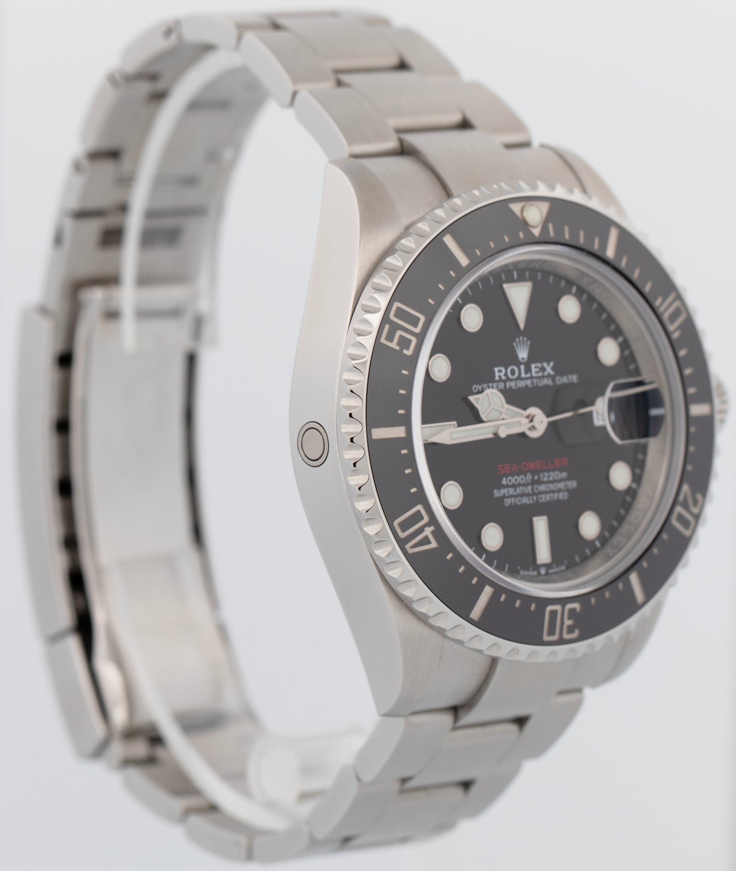 MINT NEW PAPERS Rolex Sea-Dweller Mark II 50th-Anniversary Red 43mm 126600 BOX