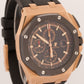 PAPERS Audemars Piguet Royal Oak Offshore BLACK 18K Rose Gold 44mm 26401RO BOX