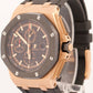 PAPERS Audemars Piguet Royal Oak Offshore BLACK 18K Rose Gold 44mm 26401RO BOX
