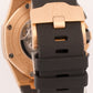 PAPERS Audemars Piguet Royal Oak Offshore BLACK 18K Rose Gold 44mm 26401RO BOX