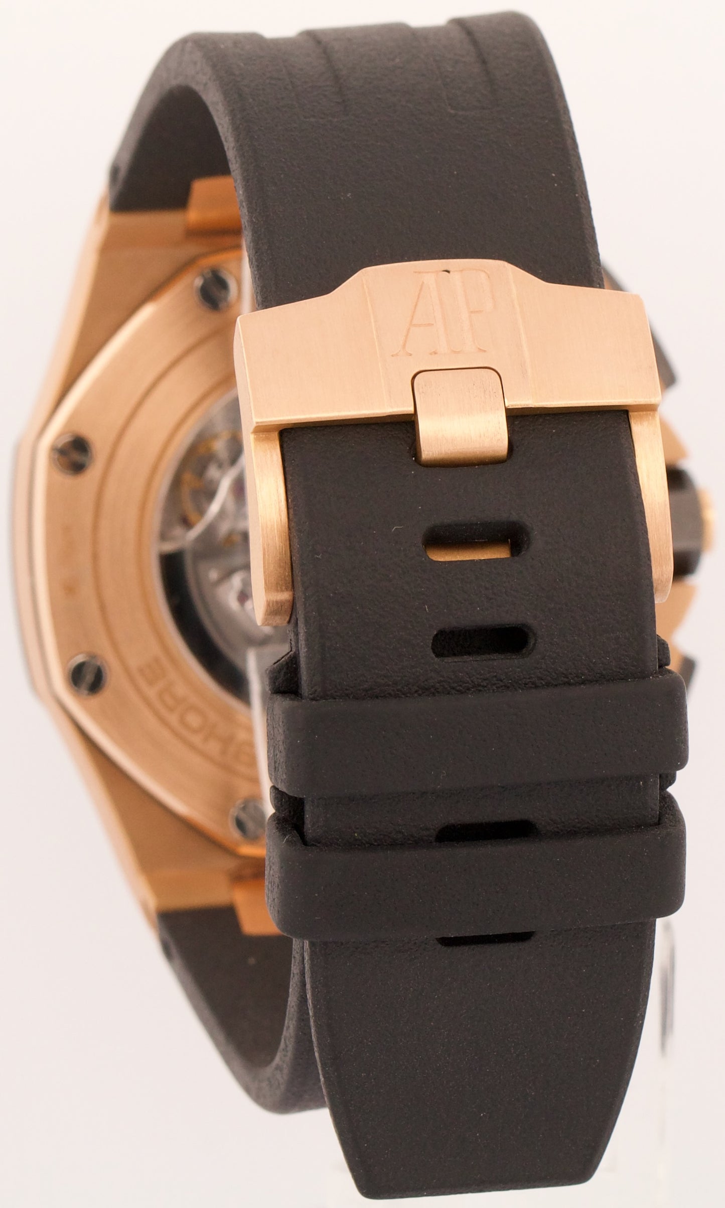 PAPERS Audemars Piguet Royal Oak Offshore BLACK 18K Rose Gold 44mm 26401RO BOX