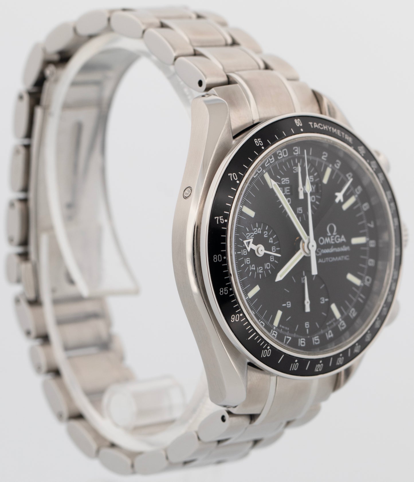 MINT Omega Speedmaster Reduced 39mm 3520.50 Chronograph Steel Watch 3520.50.00