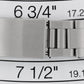 Rolex Oyster Perpetual Air-King Black Stainless Steel NO-HOLES 34mm Watch 14010M