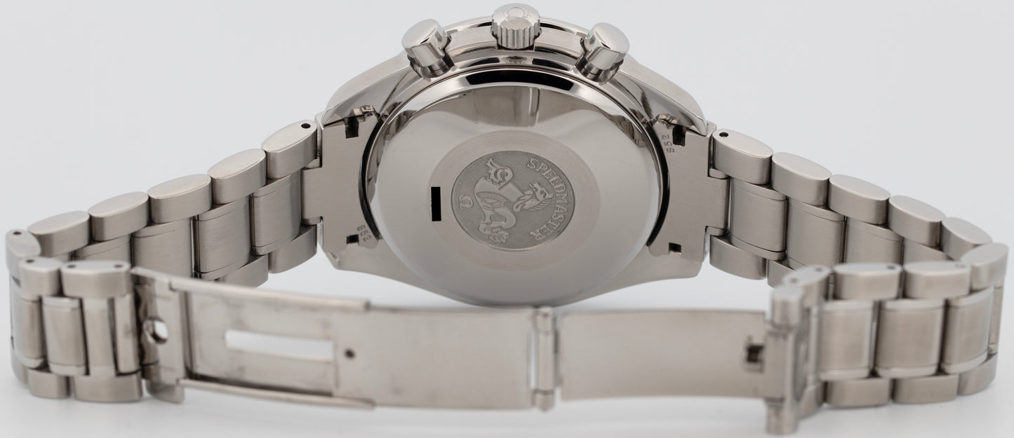 MINT Omega Speedmaster Reduced 39mm 3520.50 Chronograph Steel Watch 3520.50.00