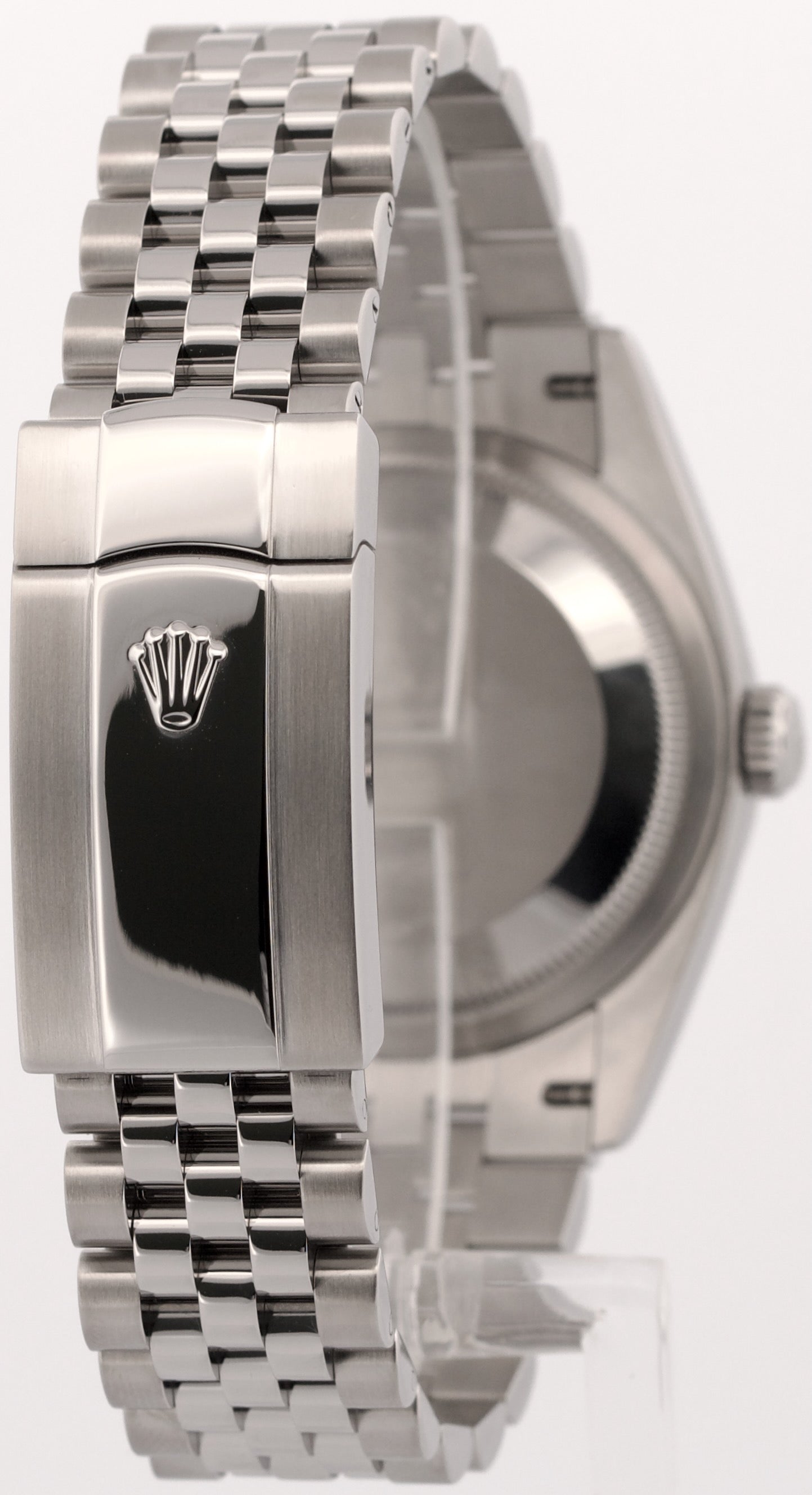 2023 PAPERS Rolex DateJust WHITE ROMAN 36mm Steel 18K Gold JUBILEE 126234 BOX