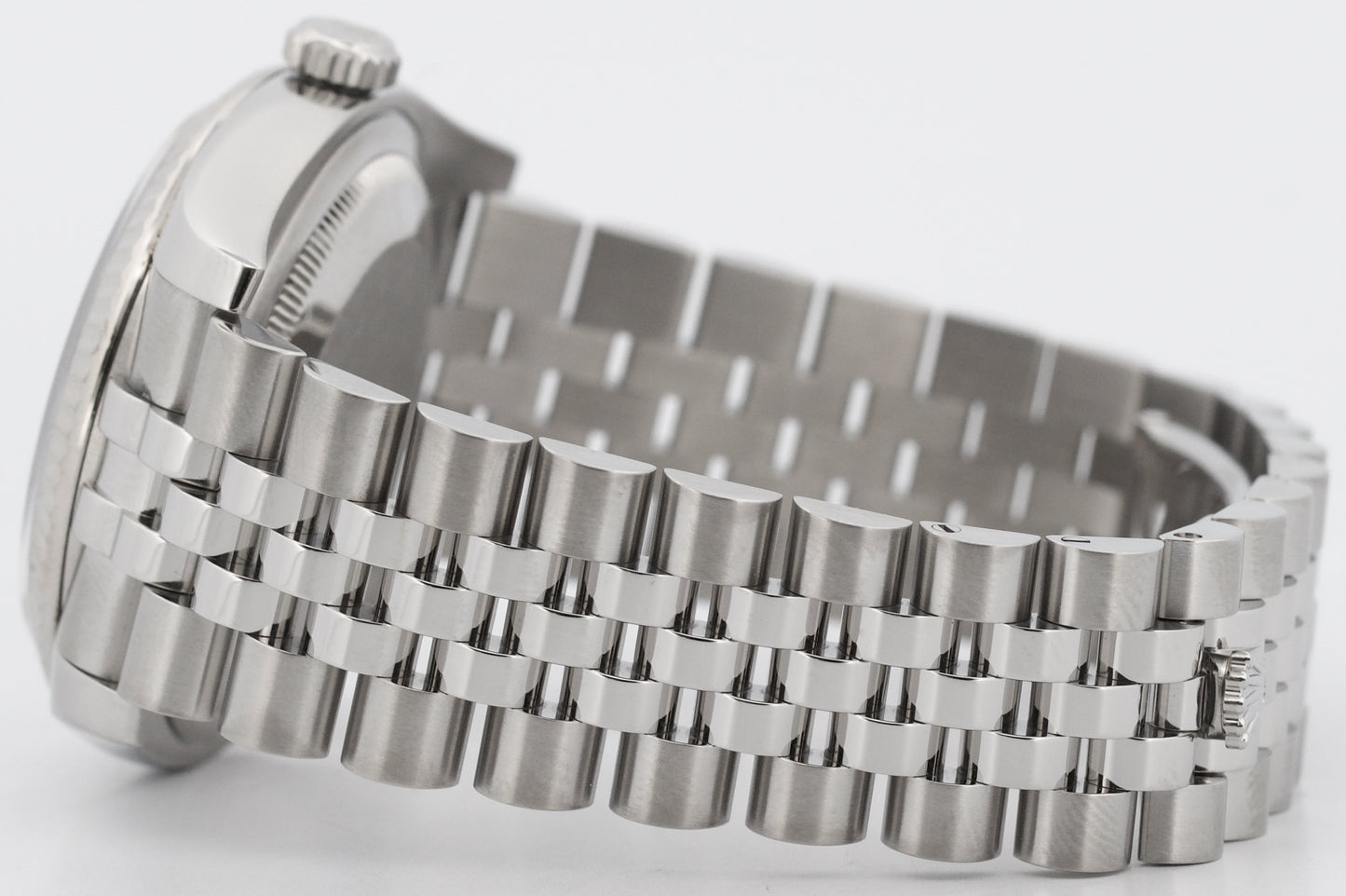 PAPERS Rolex DateJust 36mm SILVER ROMAN 18K Gold Steel JUBILEE 18K 116234 BOX