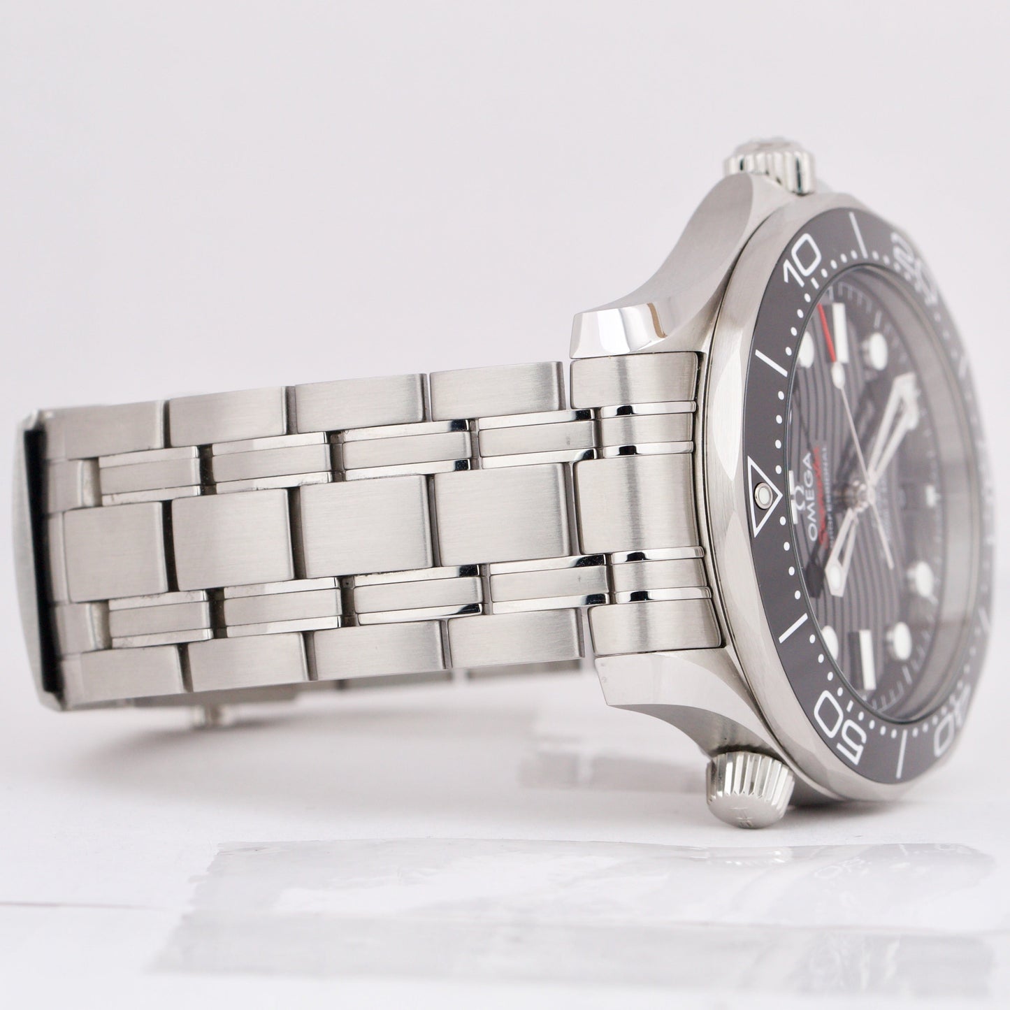 2022 PAPERS Omega Seamaster Diver 42mm BLACK Wave Steel 210.30.42.20.01.001 BOX