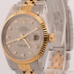 UNPOLISHED Rolex DateJust 36mm RHODIUM DIAMOND COMPUTER 18K Steel JUBILEE 16013