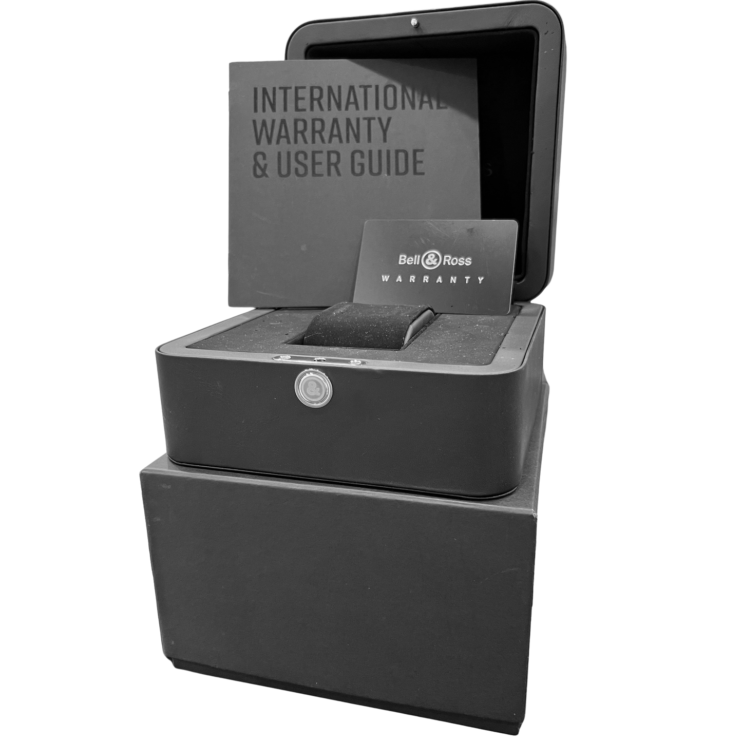 PAPERS Bell & Ross Black 40mm Black Ceramic Date Watch BR05A-BL-CE/SCE BOX