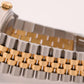 UNPOLISHED Rolex DateJust 36mm RHODIUM DIAMOND COMPUTER 18K Steel JUBILEE 16013