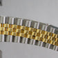 UNPOLISHED Rolex DateJust 36mm RHODIUM DIAMOND COMPUTER 18K Steel JUBILEE 16013